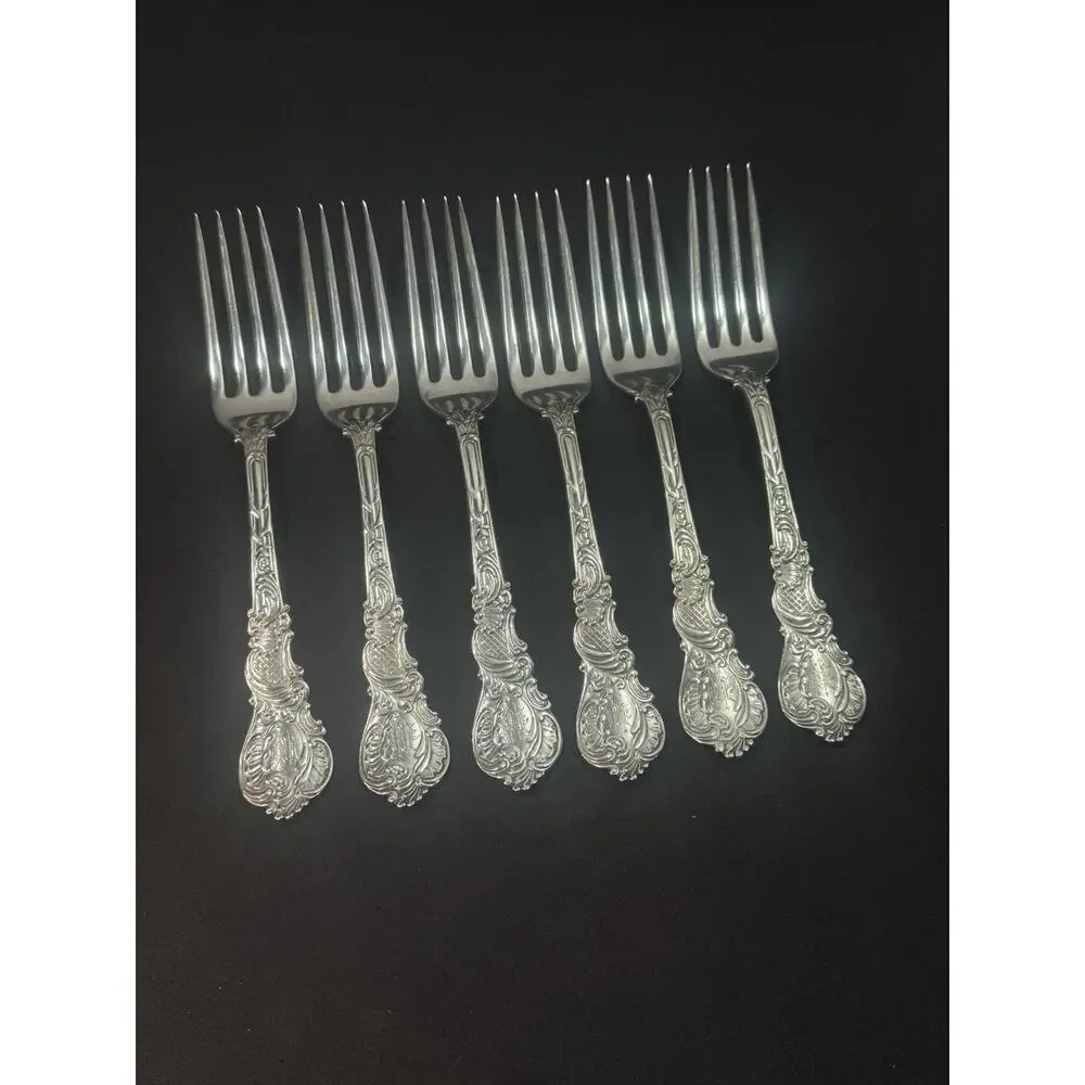 Sterling Silver Gorham DRESDEN 1885 Pattern FORK 6 7/8